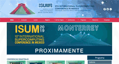 Desktop Screenshot of isum.mx